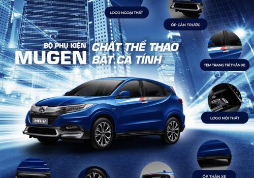 DUY NHẤT 1 CHIẾC HR-V ĐƯỢC TẶNG BỘ PHỤ KIỆN MUGEN TRỊ GIÁ 80TR